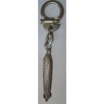 GRAF ZEPPELIN brelok 3D lotnictwo, zawieszka stare srebro (id: 175)